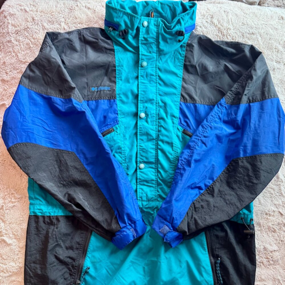 Columbia Sportswear Vintage Color Block Ski Jacket